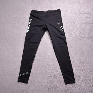 VIRUS Bioceramic Compression Leggings Womens M Black Activewear Workout Athletic